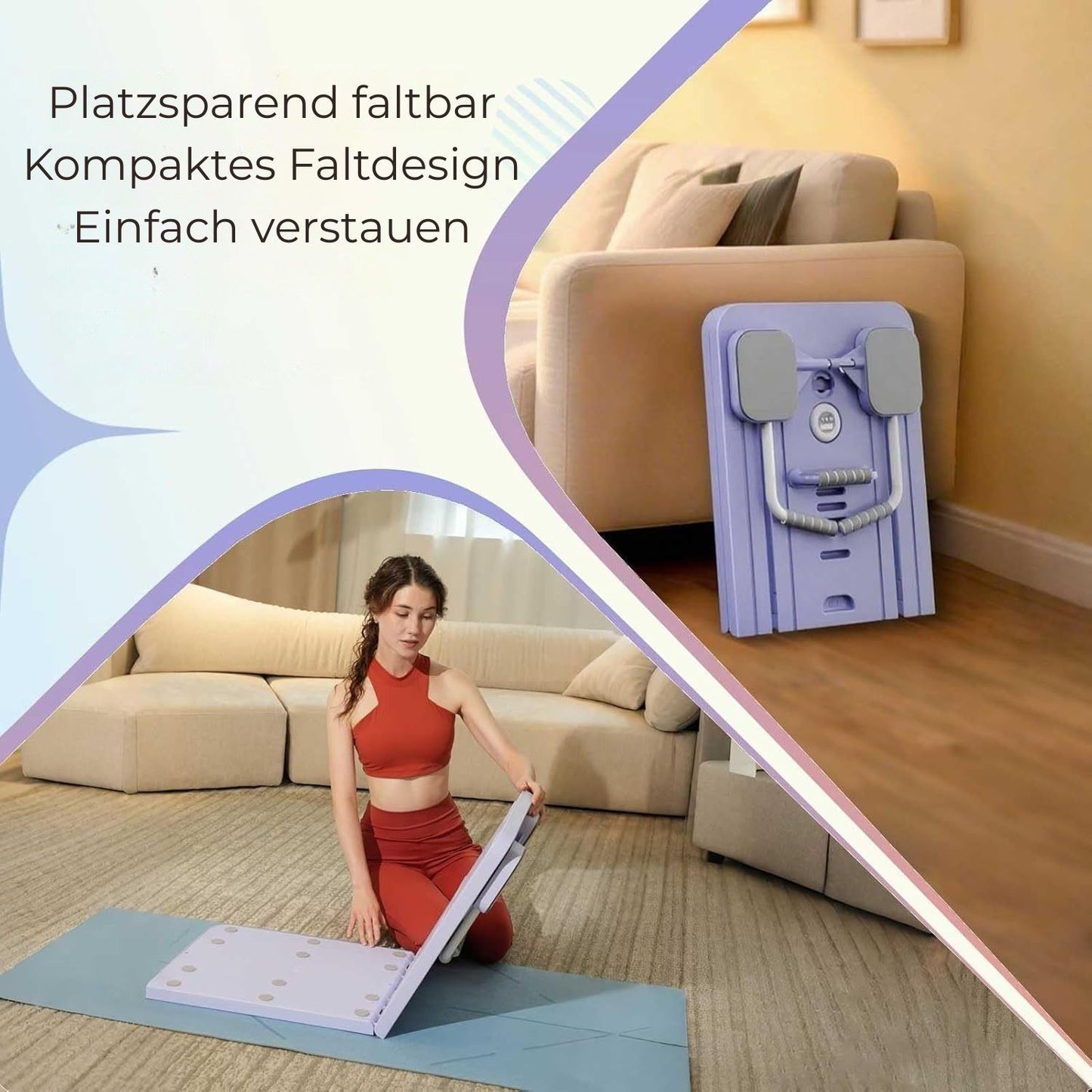 Flacher Bauch in 4 Wochen – mit dem PilatesCore Pro Board-System