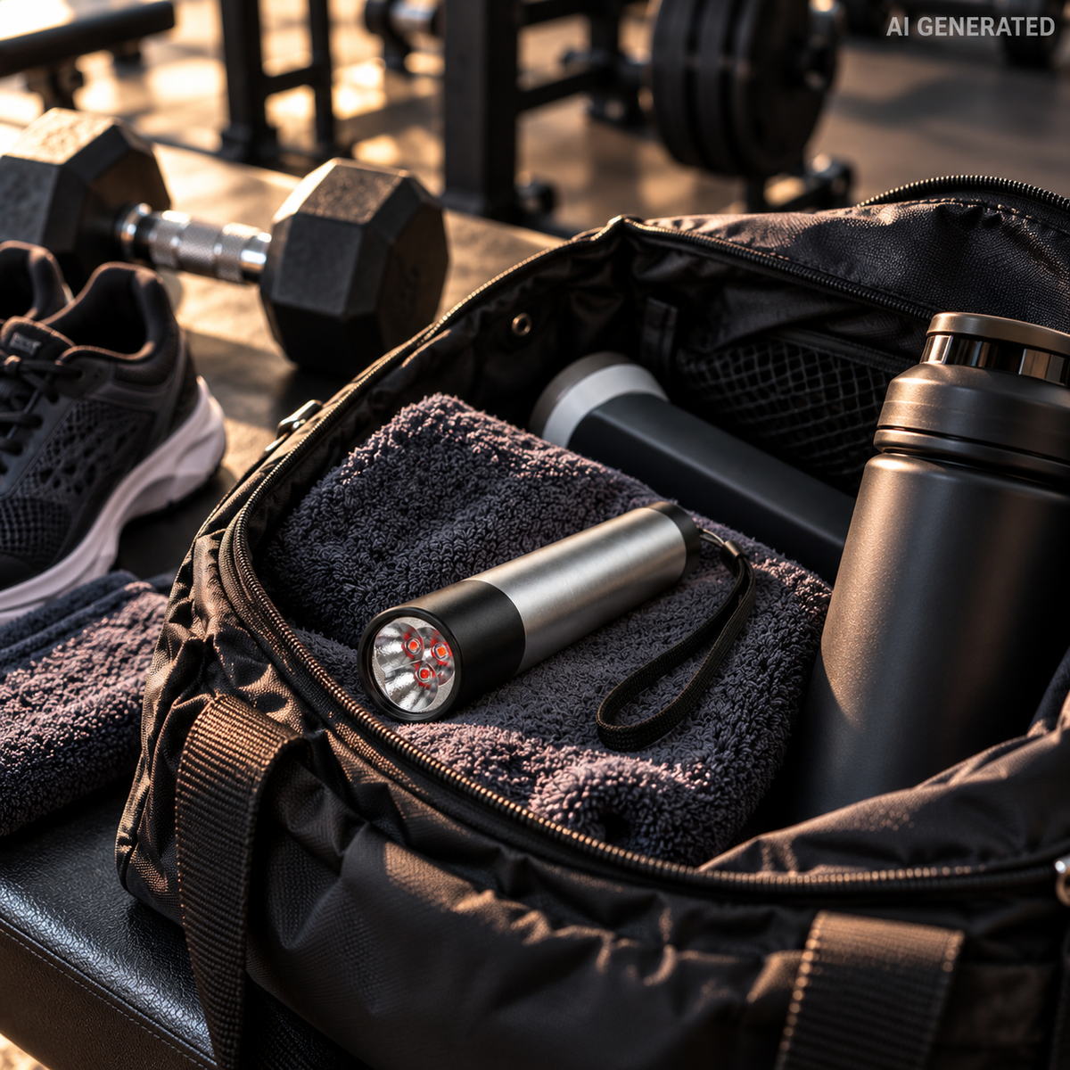 RecoveryMoment™ – Deine mobile Rotlichtlampe