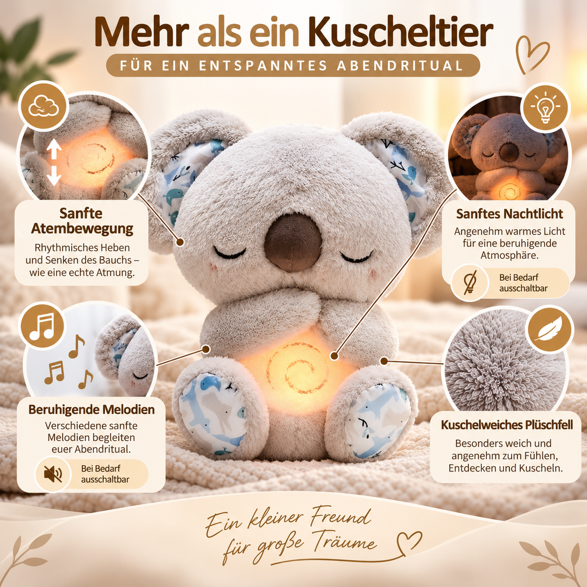 Numa Koala™ – Geborgen einschlafen, entspannter durchatmen