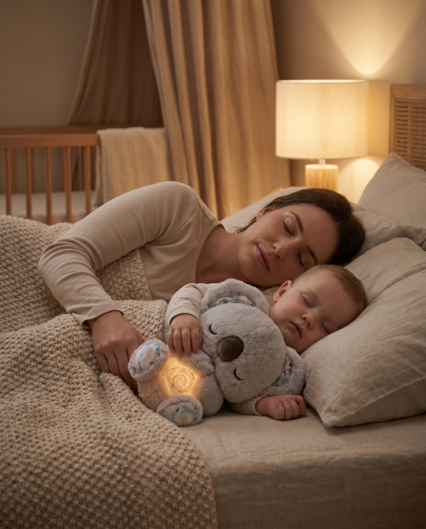 Wenn dein Baby nur mit Nähe einschlafen kann …