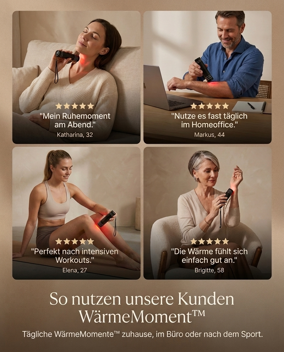 Sofort wohltuende Wärme für zuhause & unterwegs.